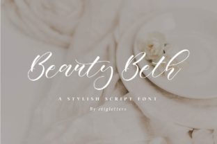 Beauty Beth: A Script Font That Elevates Digital Branding