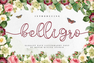 Belligro: A Sweet Script Font That Elevates Real Small Business Branding
