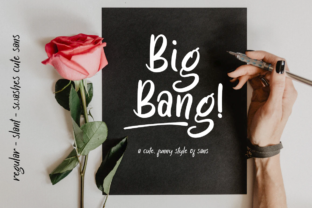 Big Bang: A Script Font That Adds Personality to Branding