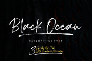 Black Ocean: A Script Font That Breathes Modernity Into Digital Design