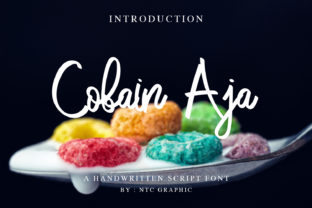 Cobain Aja: A Font That Brings Personality to Your Digital Brand