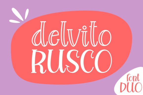 Delvito Rusco: A Script Font for Editorial Elegance