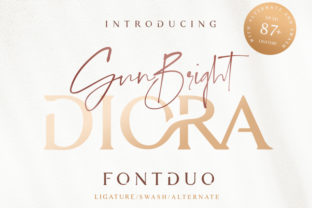 Diora Duo: A Script + Serif Font Pair That Cuts Through the Feed