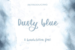 Dusty Blue: A Script Font for Modern Web Design