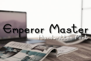 Emperor Master: A Script Font with Quiet Confidence