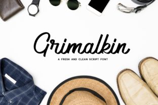 Grimalkin: A Modern Script Font That Makes Your Brand Feel Human