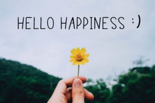 Hello Happiness Font: A Sweet, Sophisticated Script for Campaign Visuals