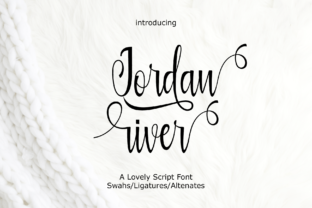 Jordan River: A Script Font with Modern Rhythm