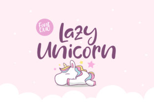 Lazy Unicorn: A Script Font That Brings Creativity to Life