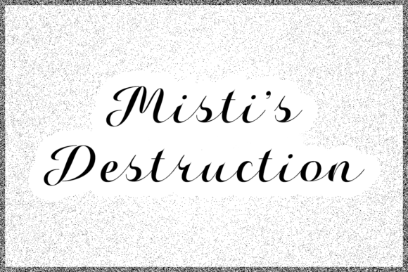Misti s Destruction: A Bold Script Font for Scroll-Stopping Campaigns