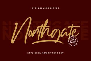 Northgate: A Bold Script Font for Digital Branding