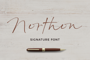 Northon: A Handwritten Font for Editorial Sophistication