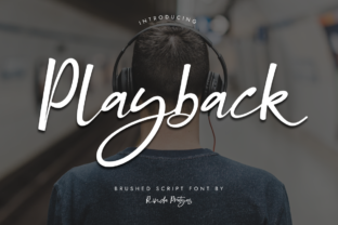 Playback: A Font That Speaks with Grace
