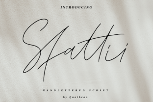 Sfattii: A Timeless Script Font for Editorial Design