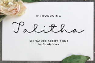 Talitha: A Romantic Script Font That Works on the Web