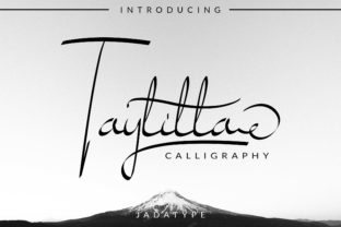Taylilla: A Timeless Script Font for Editorial Design