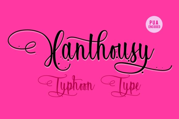 Xanthousy: A Bold Script Font for Digital Branding